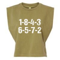 V8 Engine Firing Order 18726543 Eight Cylinder Car Tuning Gift Garment-Dyed Women's Muscle Tee