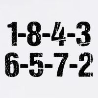 V8 Engine Firing Order 18726543 Eight Cylinder Car Tuning Gift Garment-Dyed Sweatshirt
