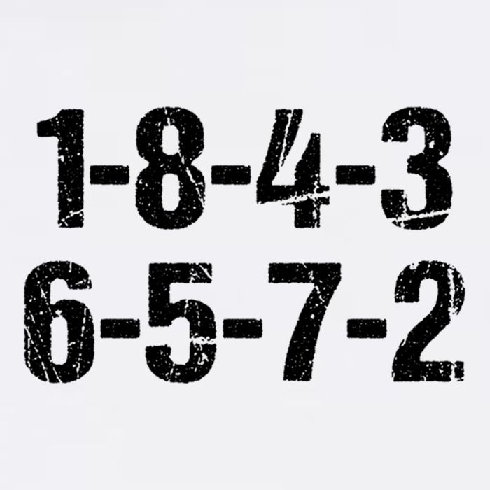 V8 Engine Firing Order 18726543 Eight Cylinder Car Tuning Gift Garment-Dyed Sweatshirt