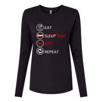 Video Editing Gift Film Making Gift For Video Editor Gift Womens Cotton Relaxed Long Sleeve T-Shirt