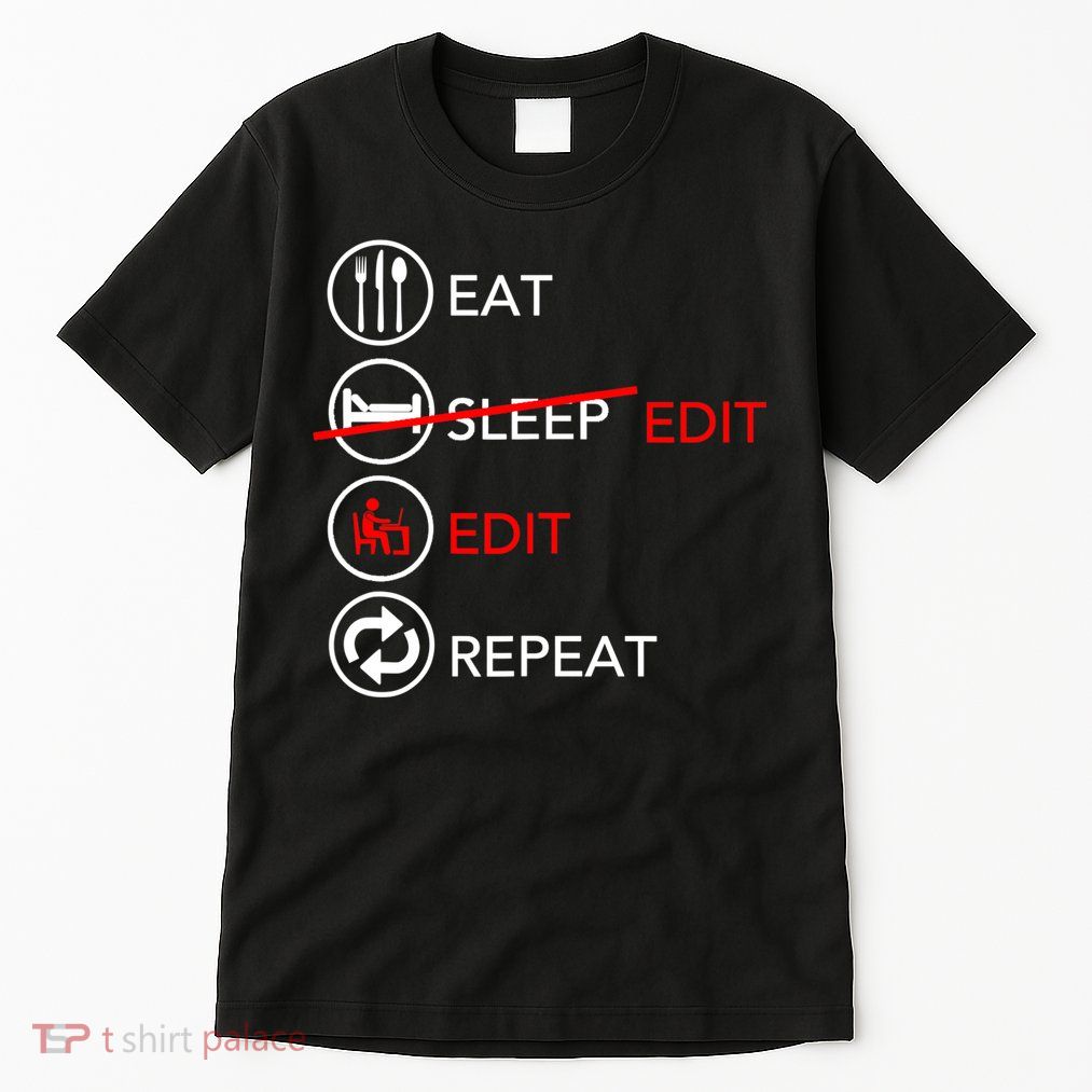 Video Editing Gift Film Making Gift For Video Editor Gift Tall T-Shirt