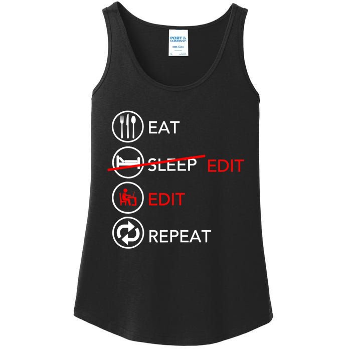 Video Editing Gift Film Making Gift For Video Editor Gift Ladies Essential Tank