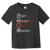 Video Editing Gift Film Making Gift For Video Editor Gift Toddler T-Shirt