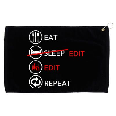 Video Editing Gift Film Making Gift For Video Editor Gift Grommeted Golf Towel