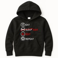 Video Editing Gift Film Making Gift For Video Editor Gift Kids Hoodie