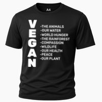 Vegan Because Of Life Cooling Performance Crew T-Shirt