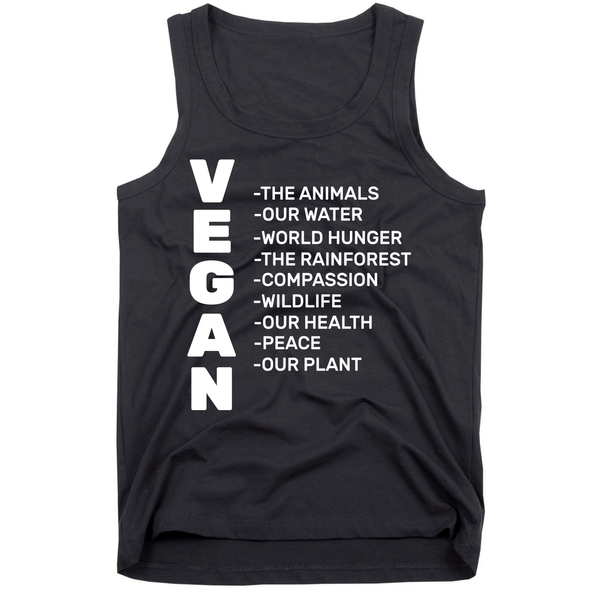 Vegan Because Of Life Tank Top