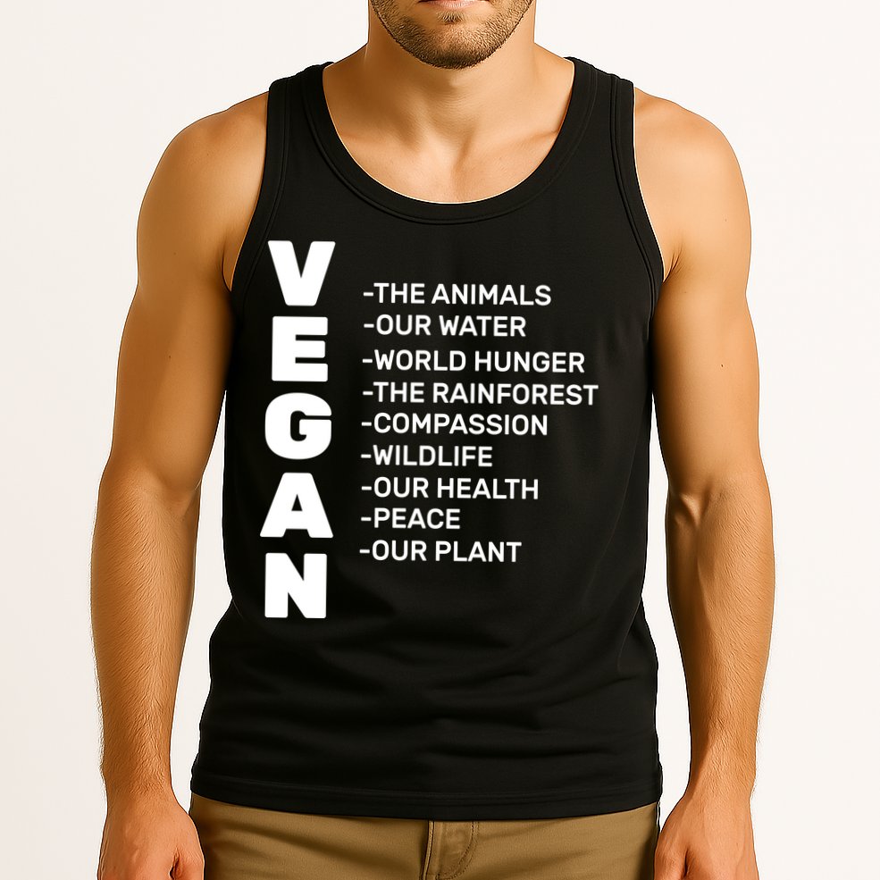 Vegan Because Of Life Tank Top
