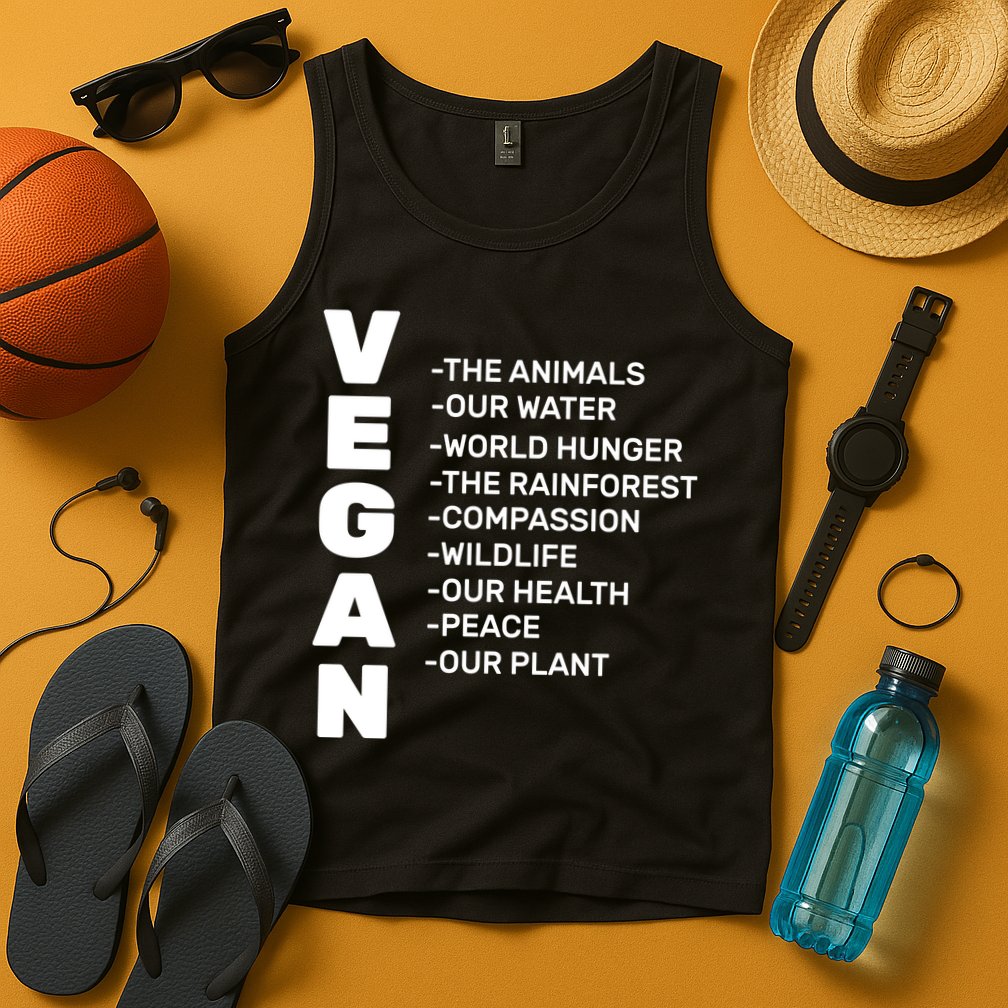 Vegan Because Of Life Tank Top