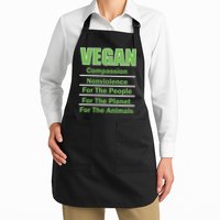 Vegan Message Apron