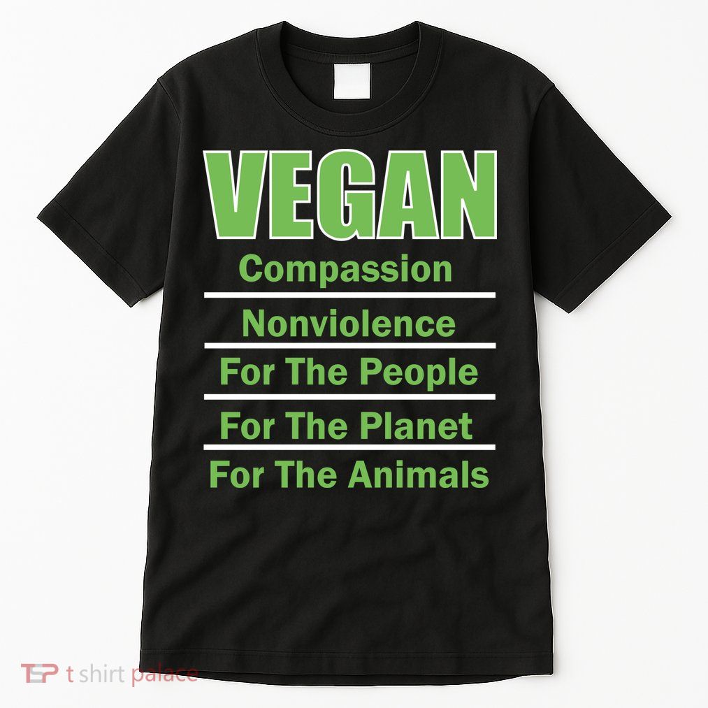 Vegan Message Tall T-Shirt