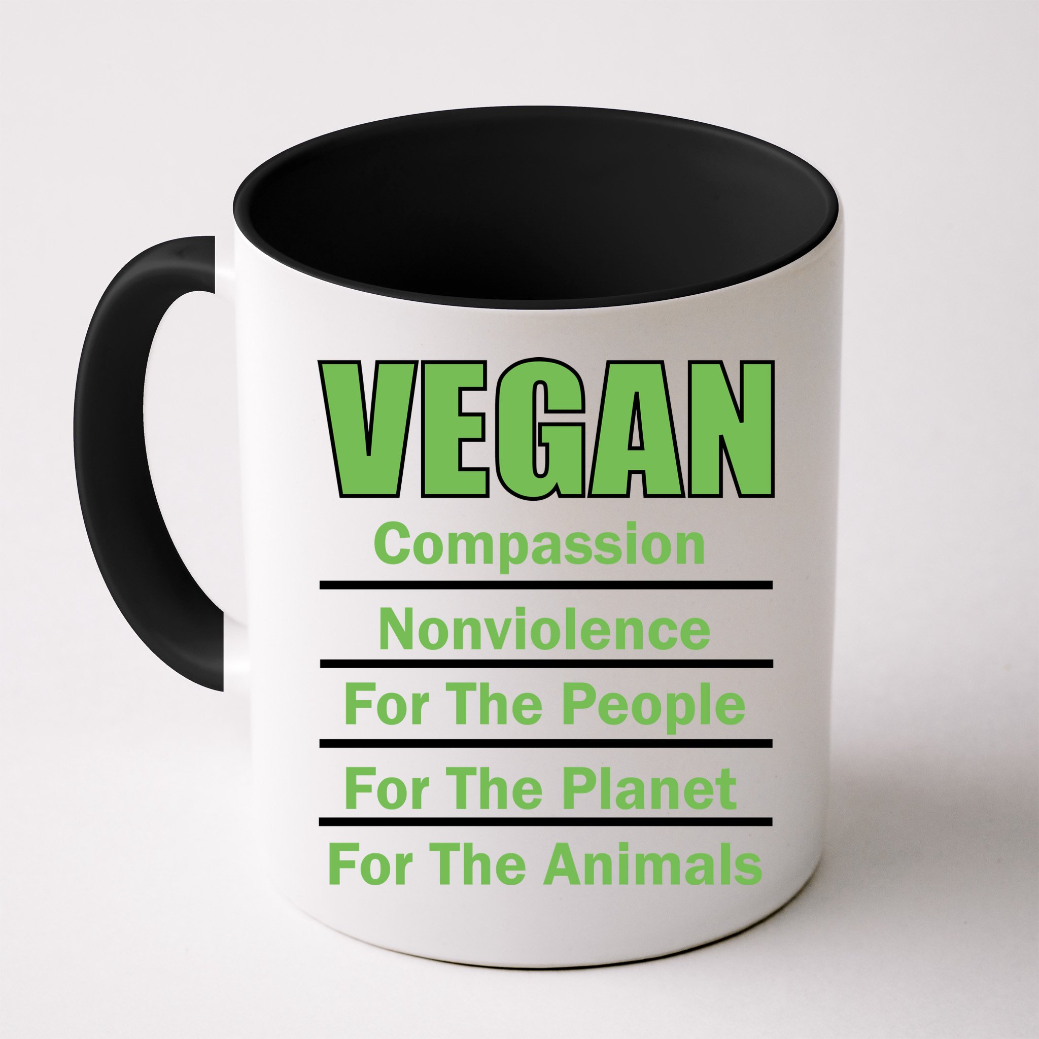 Vegan Message Mug