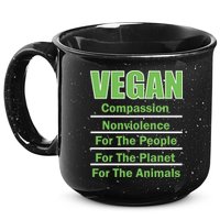 Vegan Message 15oz Campfire Ceramic Mug
