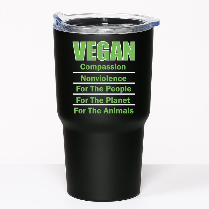 Vegan Message Tumbler