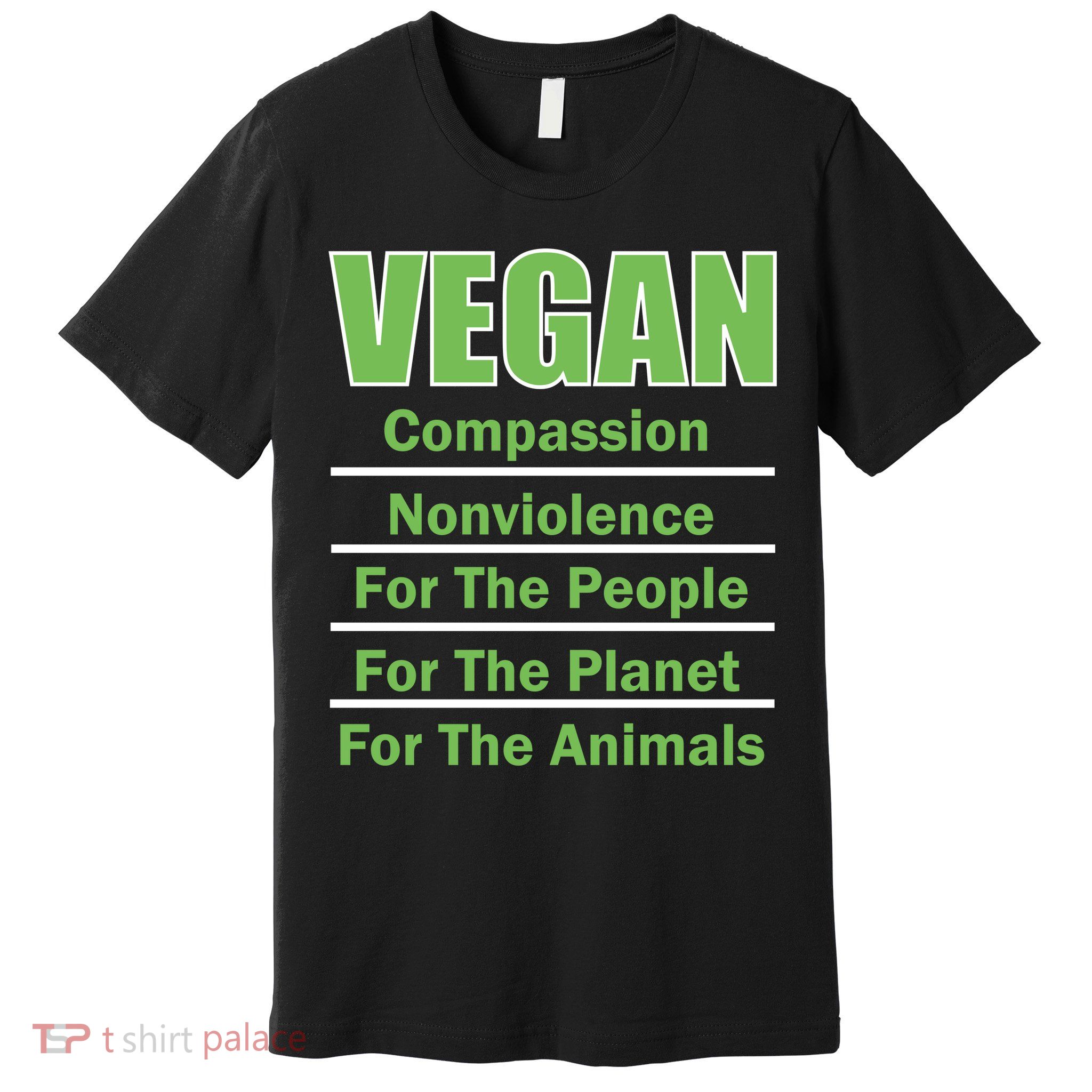 Vegan Message Premium T-Shirt