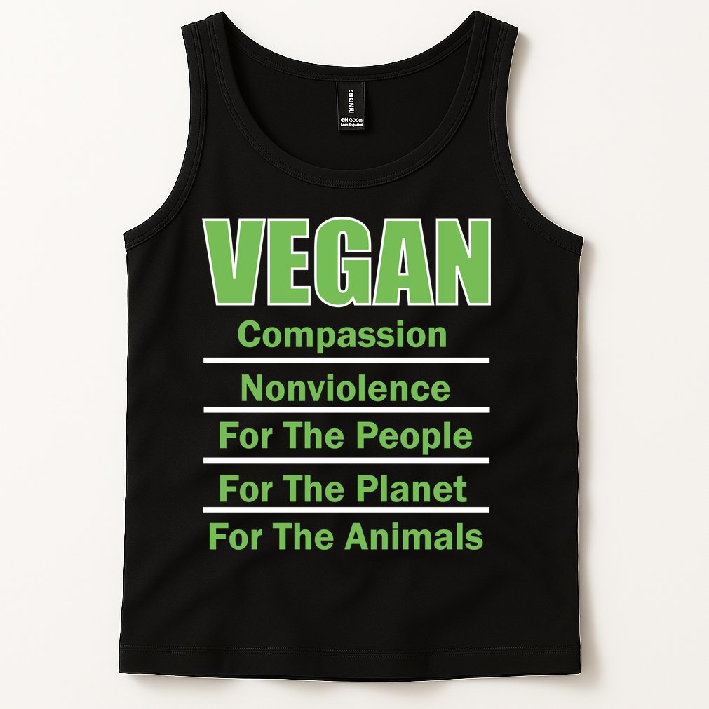 Vegan Message Tank Top