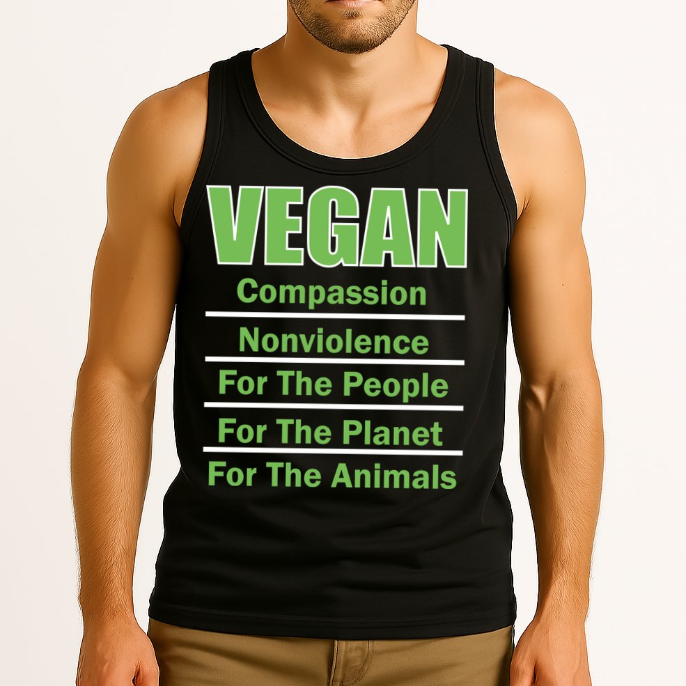 Vegan Message Tank Top