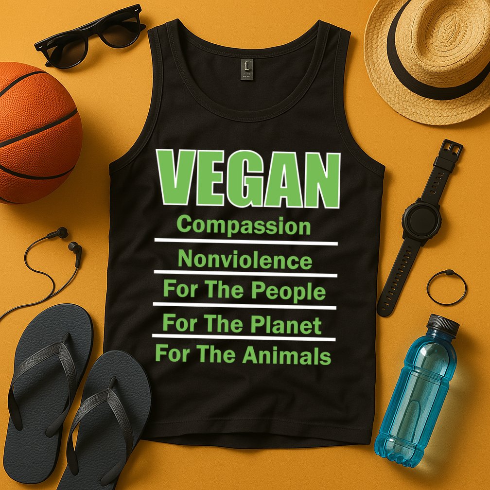 Vegan Message Tank Top