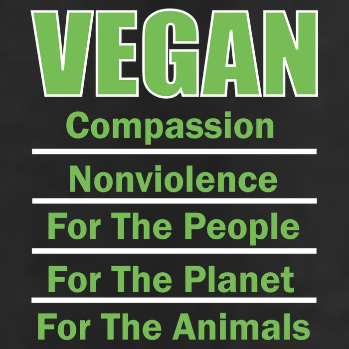 Vegan Message Golf Towel