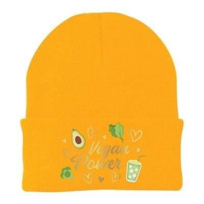 Vegan Power Knit Cap Winter Beanie