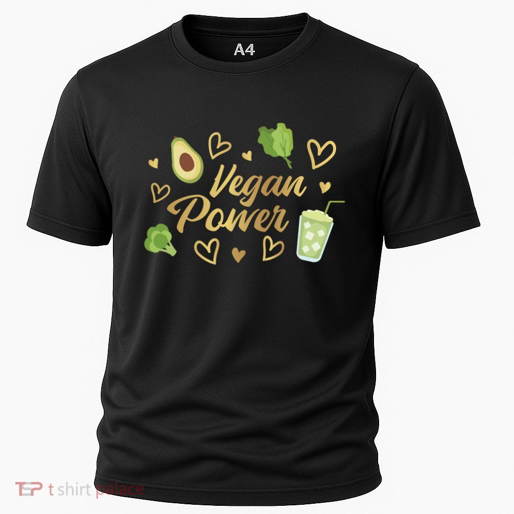 Vegan Power Cooling Performance Crew T-Shirt