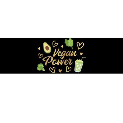 Vegan Power Bumper Sticker