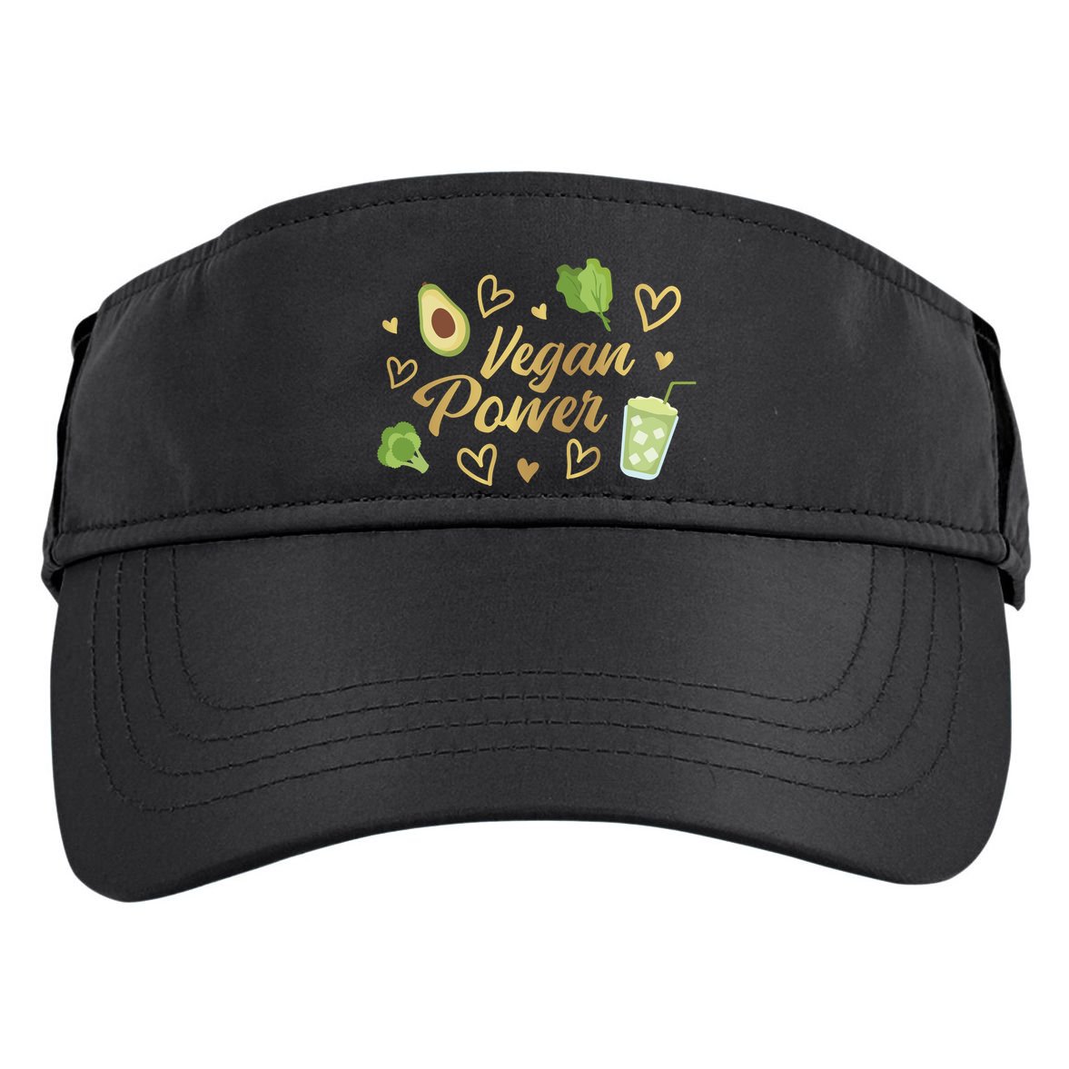 Vegan Power Adult Drive Performance Visor