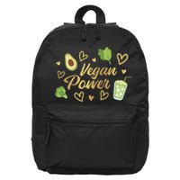 Vegan Power 16 in Basic Backpack