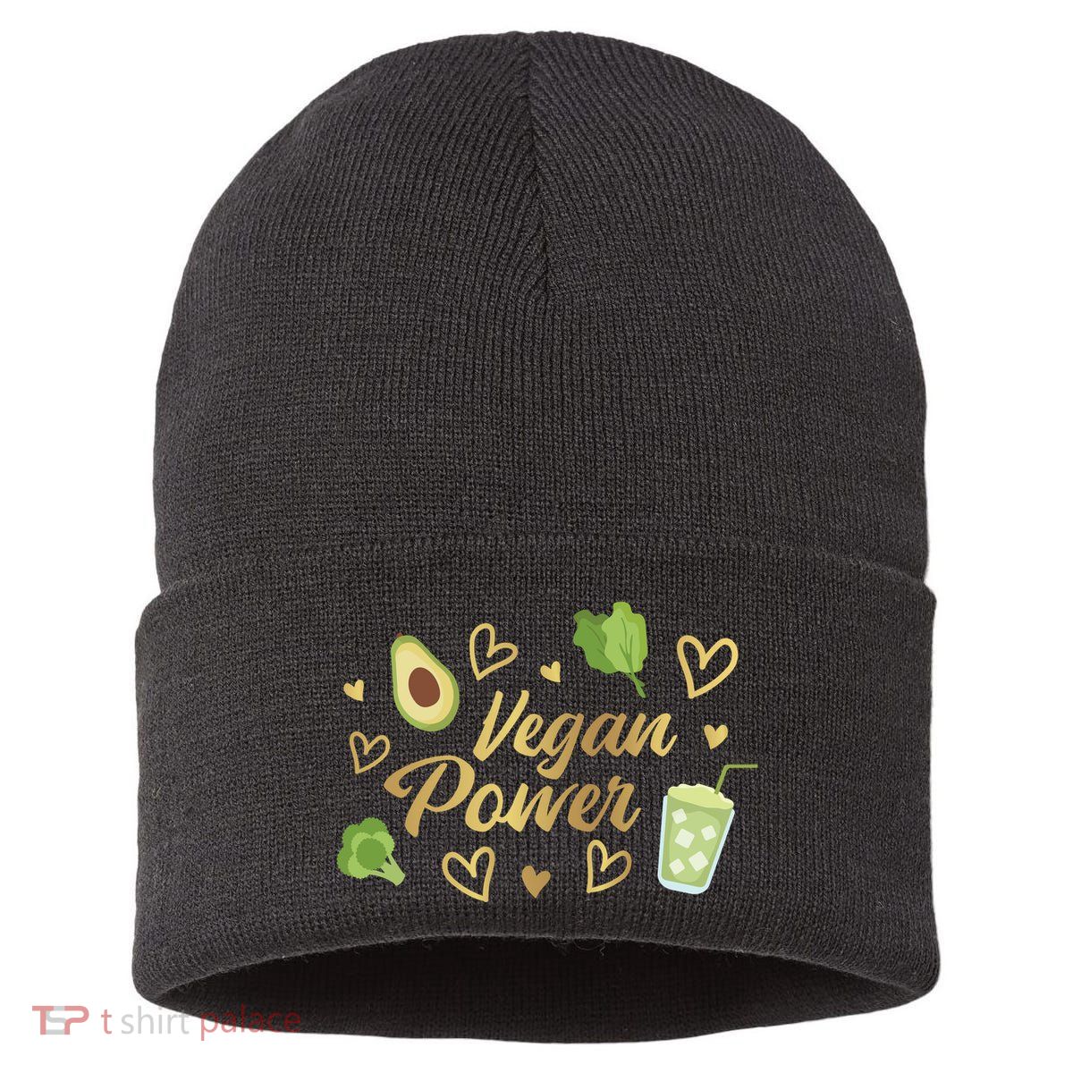 Vegan Power Sustainable Knit Beanie
