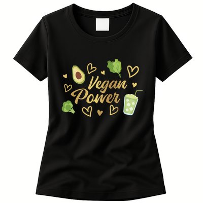 Vegan Power Womens T-Shirt