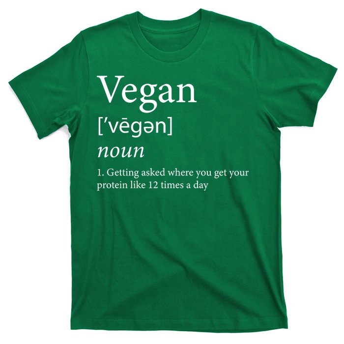 Vegan Protein Definition T-Shirt