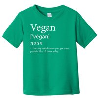 Vegan Protein Definition Toddler T-Shirt