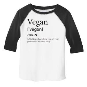 Vegan Protein Definition Toddler Fine Jersey T-Shirt