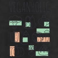 Veganholic 7 Panel Mesh Trucker Snapback Hat