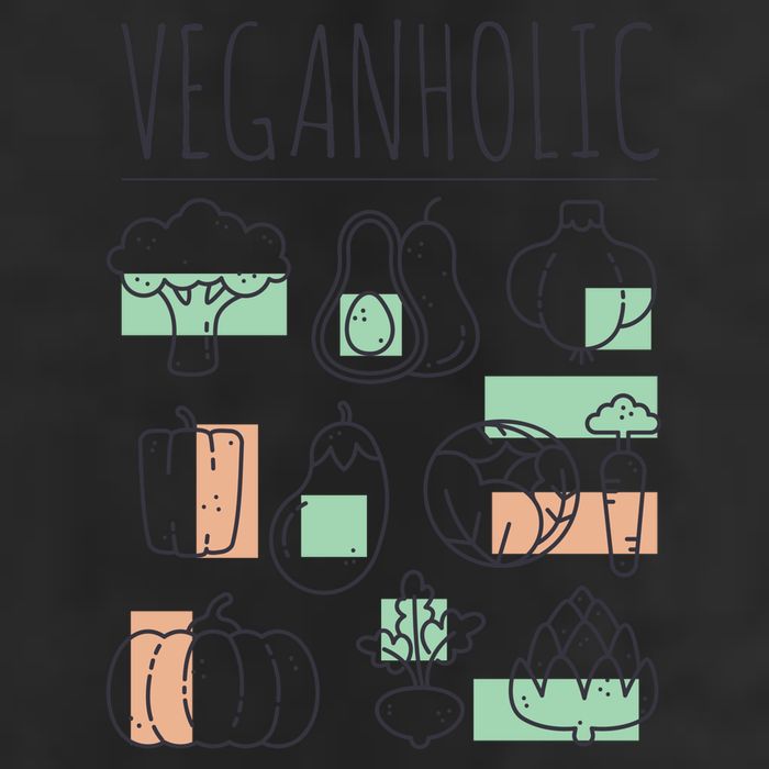 Veganholic 7 Panel Mesh Trucker Snapback Hat