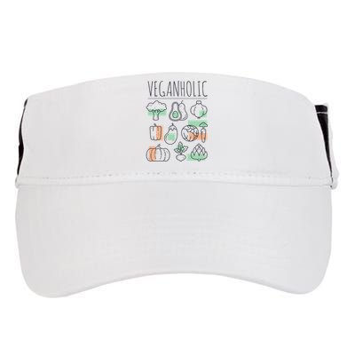 Veganholic Adult Drive Performance Visor
