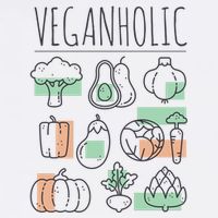 Veganholic Flatbill Hat