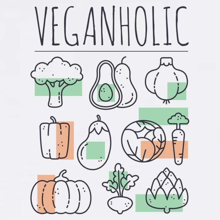 Veganholic Flatbill Hat