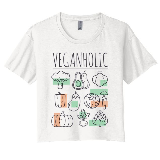 Veganholic Crop Top