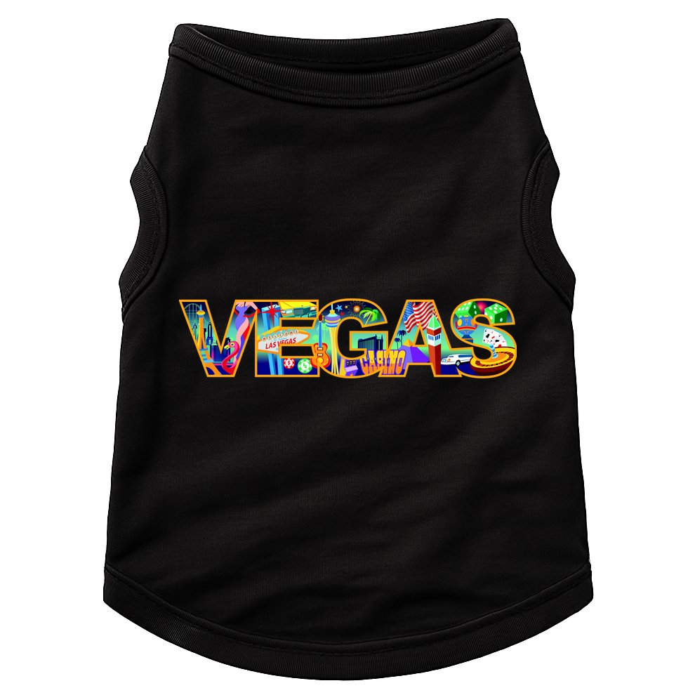 Vegas - Las Vegas Logo Doggie Tank