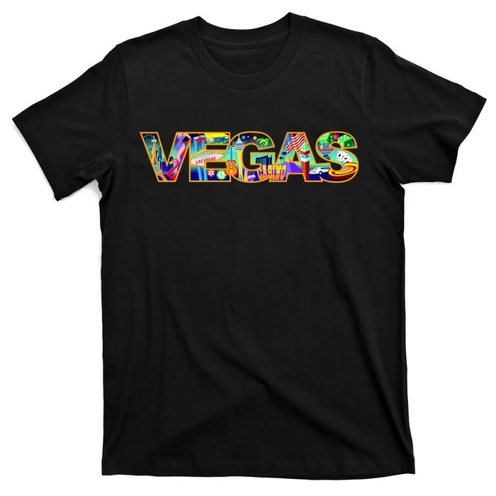 Vegas - Las Vegas Logo T-Shirt