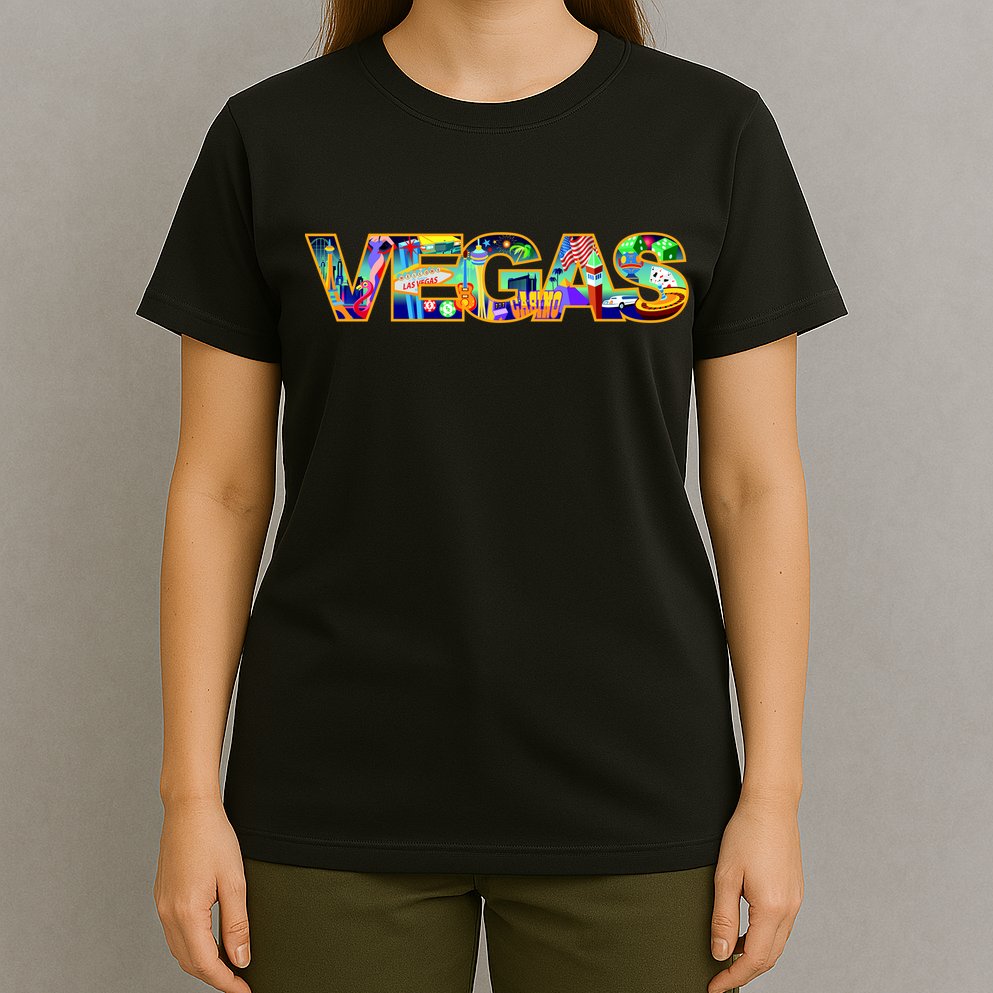 Vegas - Las Vegas Logo T-Shirt