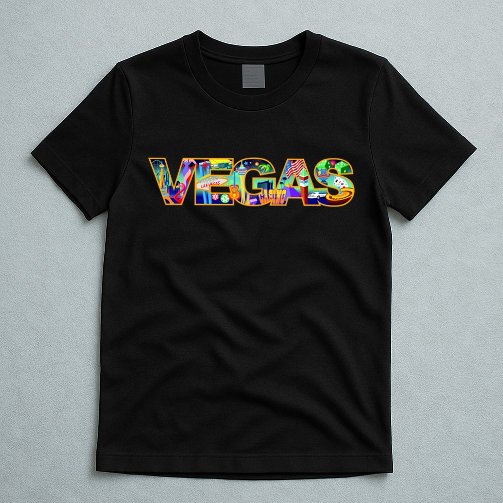 Vegas - Las Vegas Logo T-Shirt