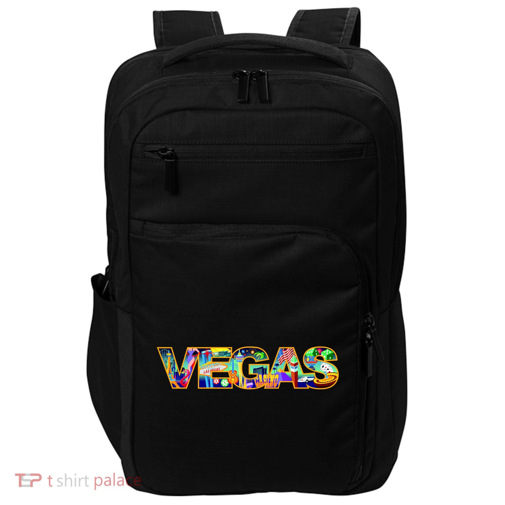 Vegas - Las Vegas Logo Impact Tech Backpack