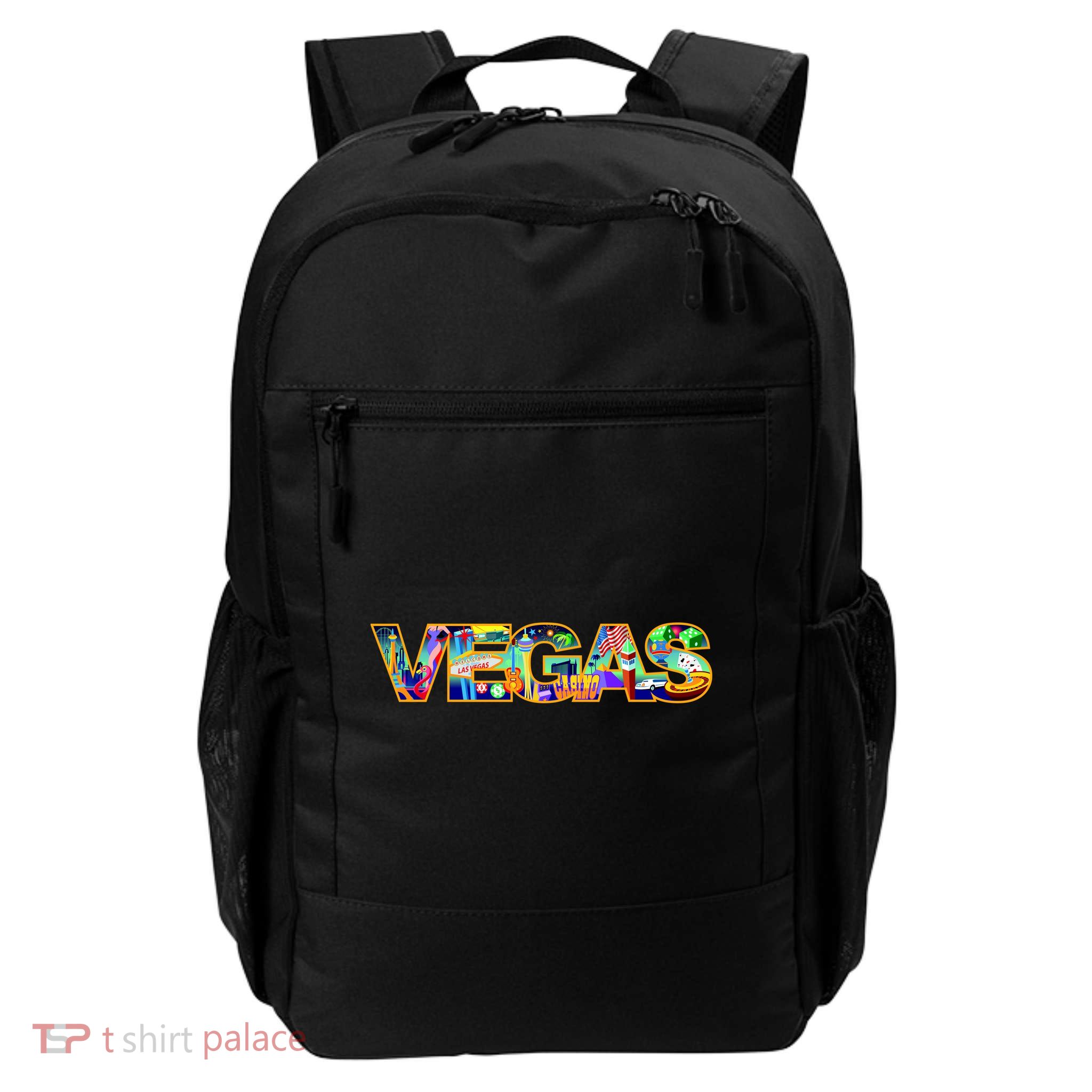 Vegas - Las Vegas Logo Daily Commute Backpack