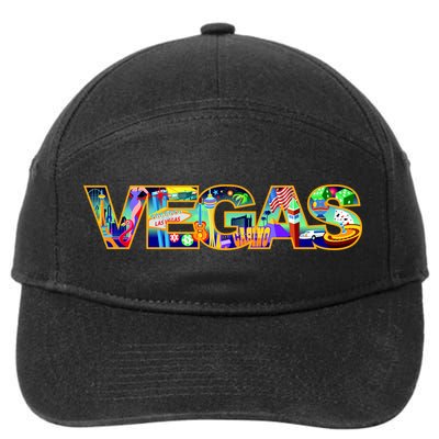 Vegas - Las Vegas Logo 7-Panel Snapback Hat