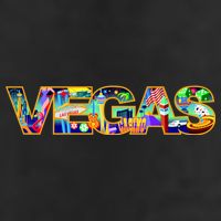 Vegas - Las Vegas Logo Adult Drive Performance Visor