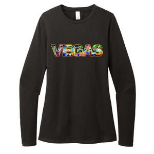 Vegas - Las Vegas Logo Womens CVC Long Sleeve Shirt