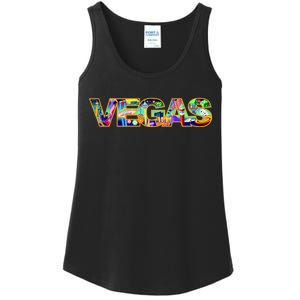 Vegas - Las Vegas Logo Ladies Essential Tank