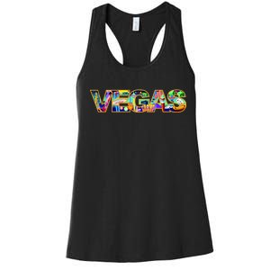 Vegas - Las Vegas Logo Women's Racerback Tank